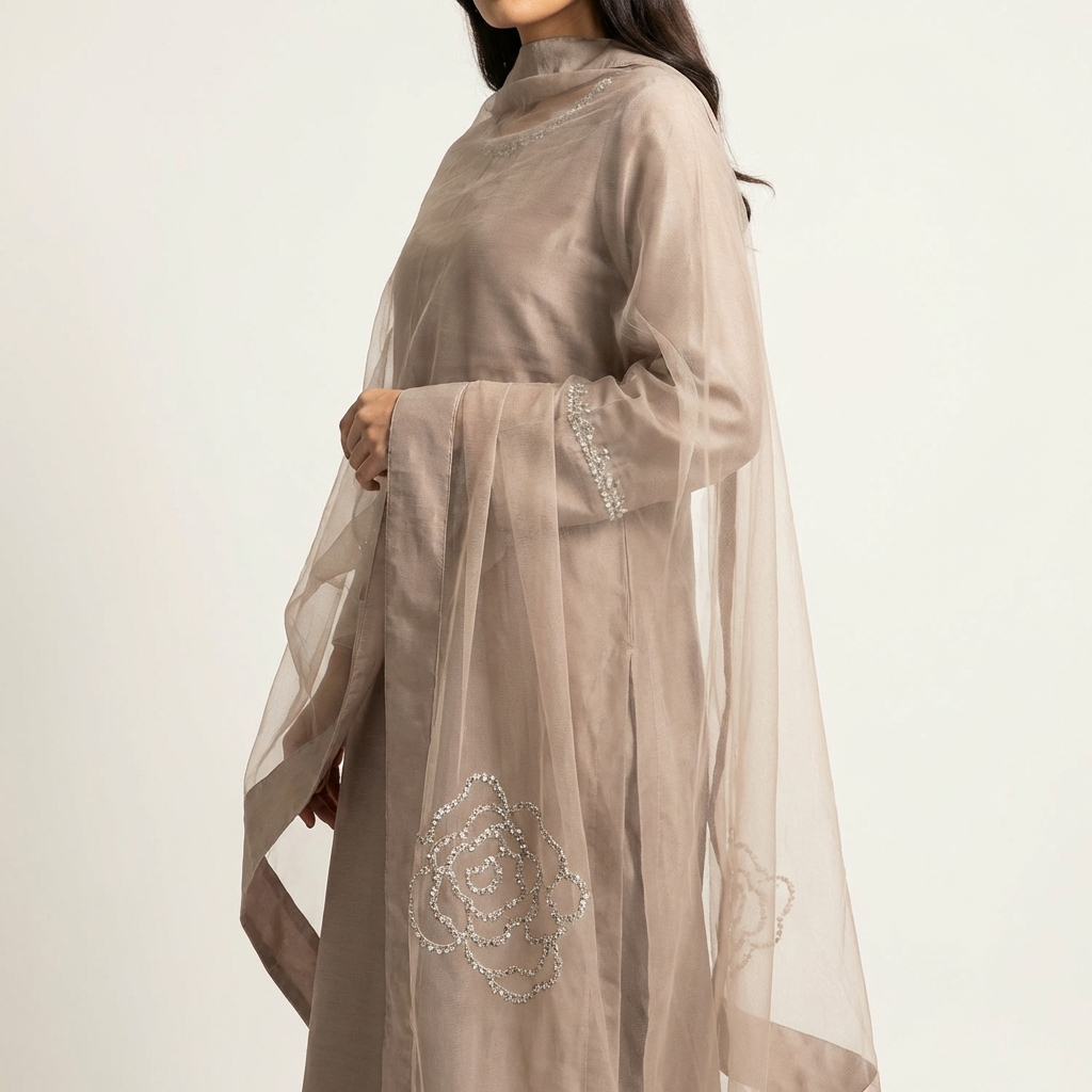 Rao silk ethnic 3 pc  stitched