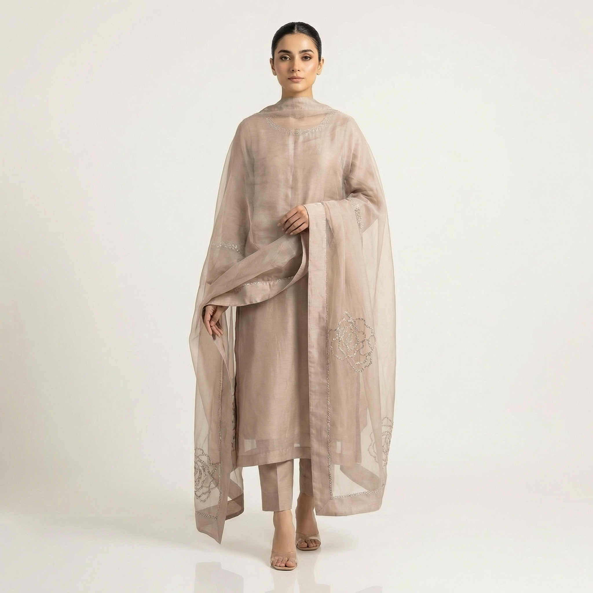 Rao silk ethnic 3 pc  stitched