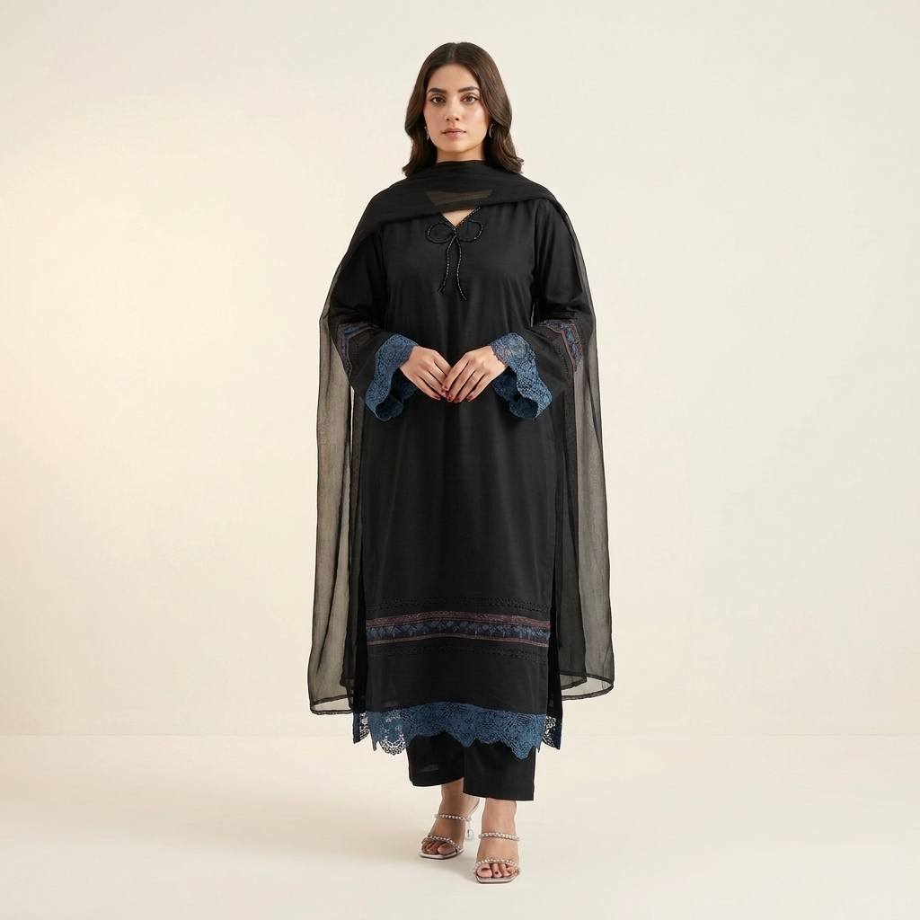 Sapphire Inspired Needlework 3-Piece Suit